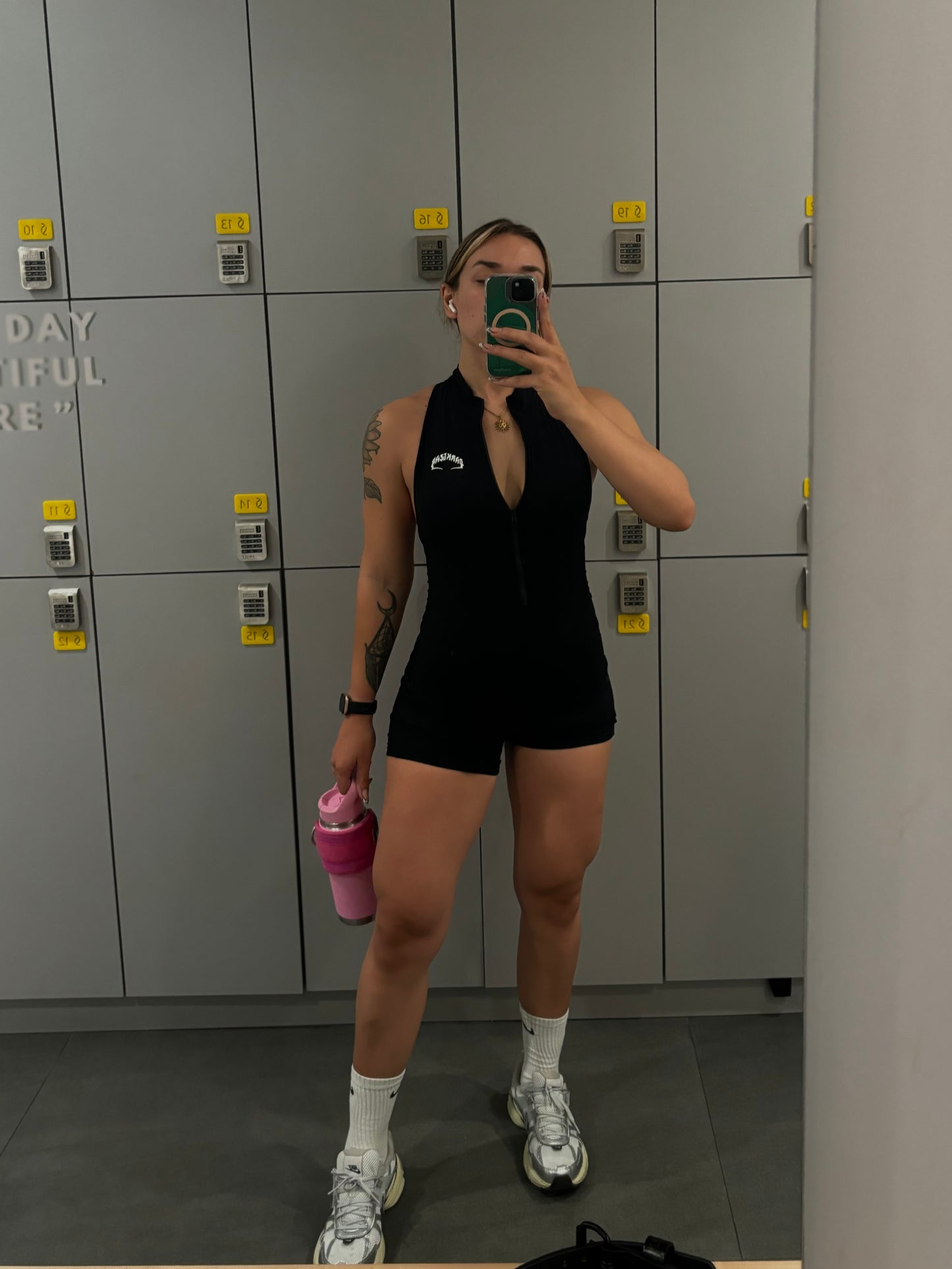 Dark Gear Lightning black bodysuit